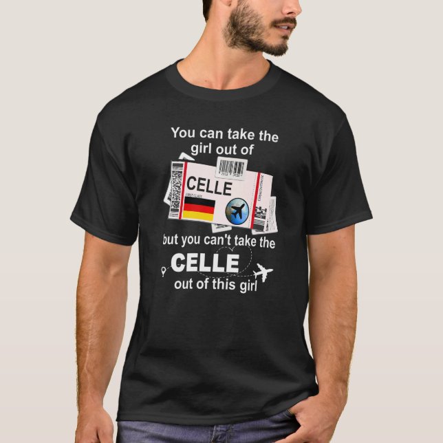 Camiseta Celle Boarding Pass Celle Chica Celle (Anverso)