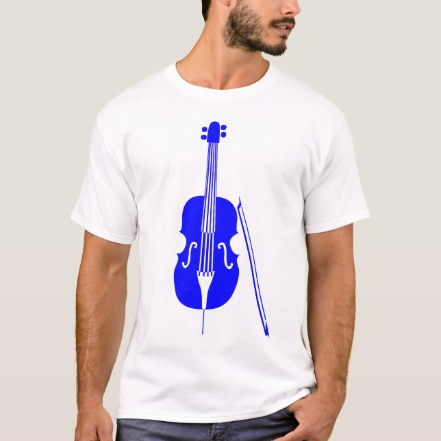 Camiseta Cello - Azul (Anverso)
