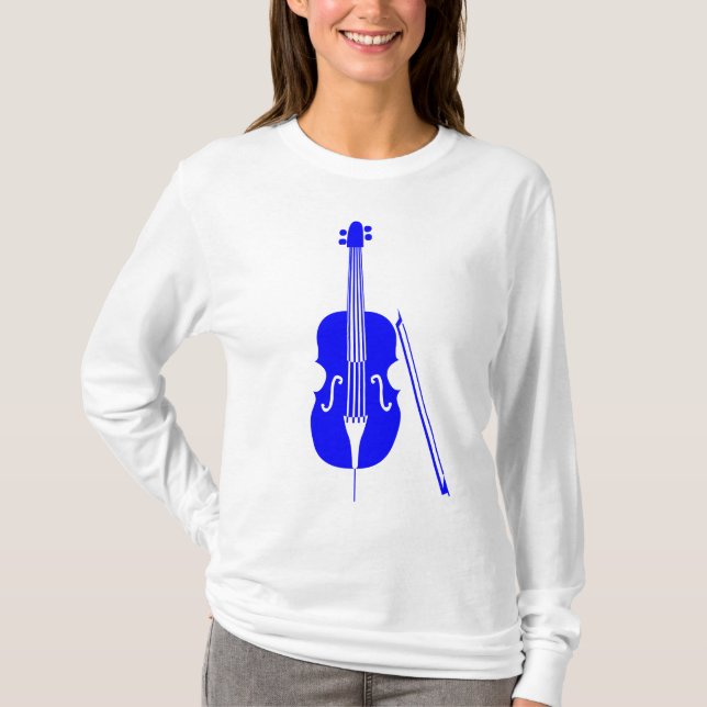 Camiseta Cello - Azul (Anverso)