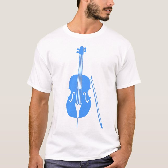 Camiseta Cello - Azul bebé (Anverso)