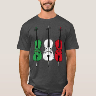 Camiseta Cello Bandera Italiana Famoso de Cadenas Italia