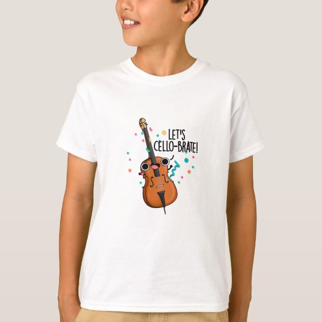 Camiseta Cello-brate Graciosa Celeberación Cello Pun (Anverso)