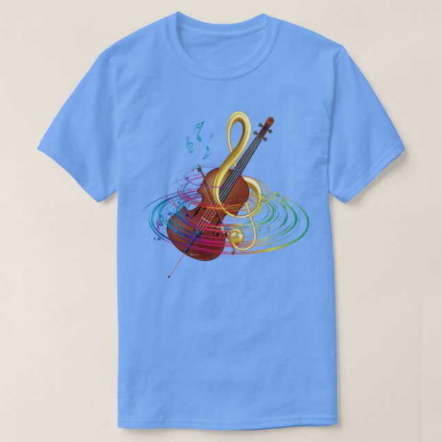 Camiseta Cello Cellist (Diseño del anverso)