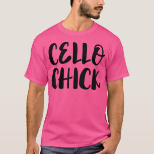 Camiseta Cello Chick - Orquesta musical Jazz Cellis