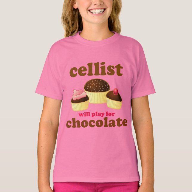 Camiseta Cello Chocolate (Anverso)