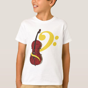 Camiseta Cello Clef - Niños y bebés