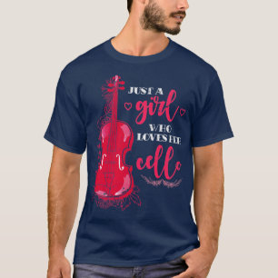 Camiseta Cello de instrumento musical de cita de Cellist