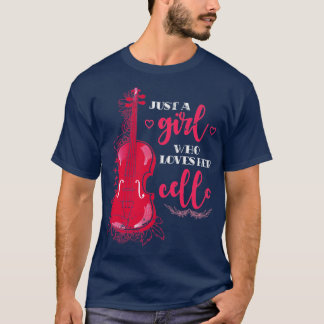 Camiseta Cello de instrumento musical de cita de Cellist