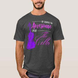 Camiseta Cello de música de citas célebres