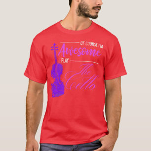 Camiseta Cello de música de citas célebres