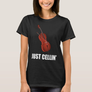 Camiseta Cello Gracioso Diseños Para Hombres Fanáticos De L