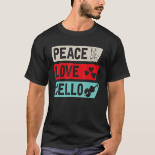 Camiseta Cello Gui Cello, instrumento de música de guitarra