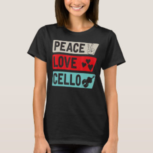 Camiseta Cello Gui Cello, instrumento de música de guitarra