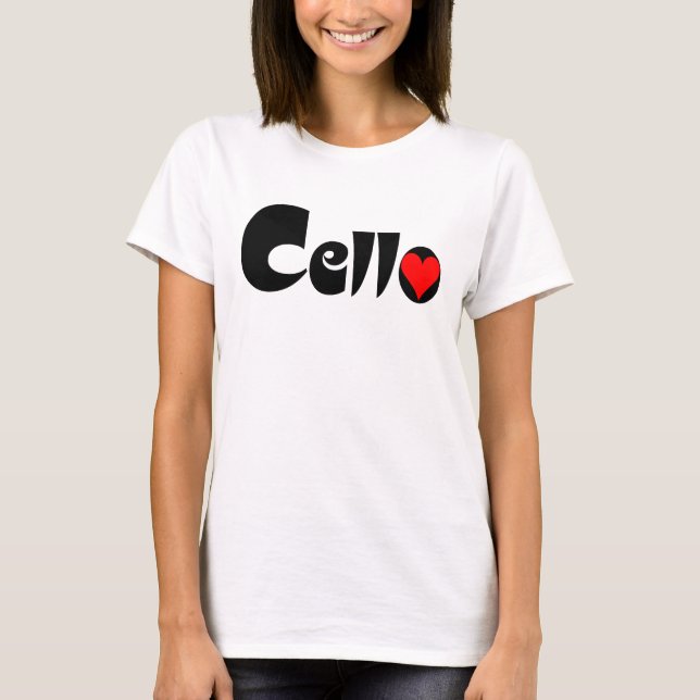 Camiseta Cello Heart (Anverso)