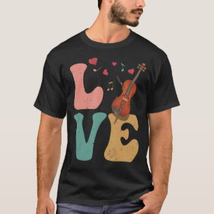 Camiseta Cello Instrumental Cellist LOVE
