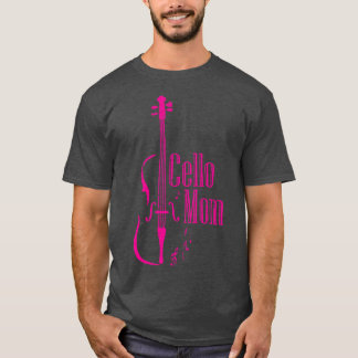 Camiseta Cello Mom Cellist Gift Idea Cello Player Mother