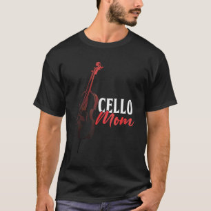 Camiseta Cello Mom Cellist Music Cello Player Mother Orc