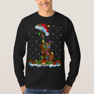 Camiseta Cello Music Lover coincidiendo con Santa Hat Cello