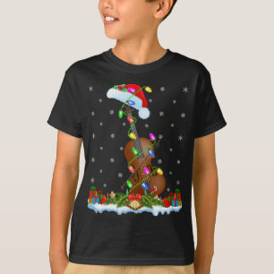 Camiseta Cello Music Lover coincidiendo con Santa Hat Cello