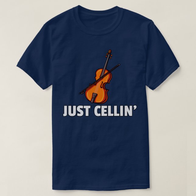 Camiseta Cello Music Para Cellist O Cello Player253 (Diseño del anverso)
