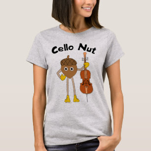 Camiseta Cello Nut Text