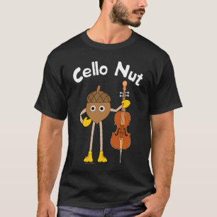 Camiseta Cello Nut Text