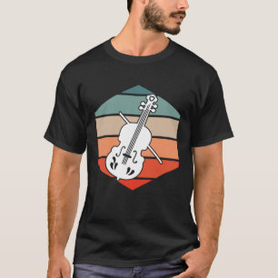 Camiseta Cello Orchestra Instrumento Musical Cello Player C