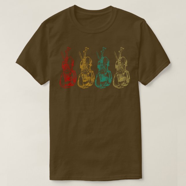 Camiseta Cello, orquesta musical de instrumentos (Diseño del anverso)