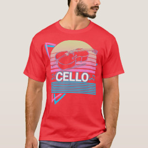 Camiseta Cello Player Cellist Retro Gift