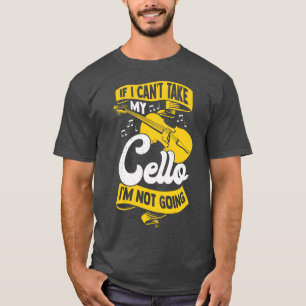 Camiseta Cello Player Instrumento Violoncello Regalo Cellis