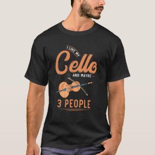 Camiseta Cello Player Music Orchestra Músico Cel