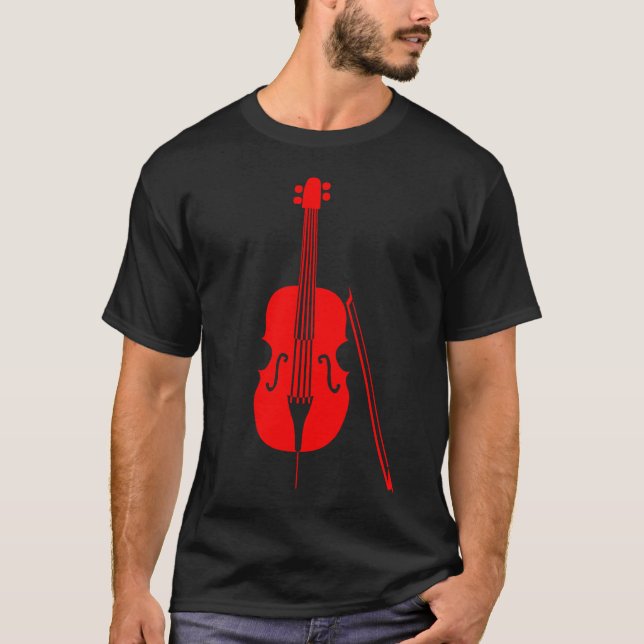Camiseta Cello - Rojo (Anverso)