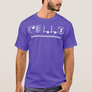 Camiseta Cello String Art Cellist Gift Idea Cello Player