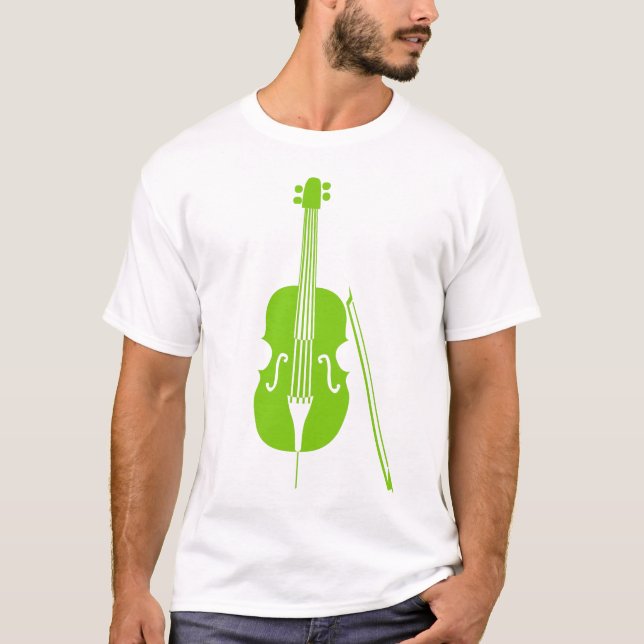 Camiseta Cello - Verde marciano (Anverso)