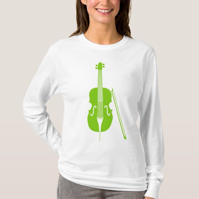 Camiseta Cello - Verde marciano (Anverso)