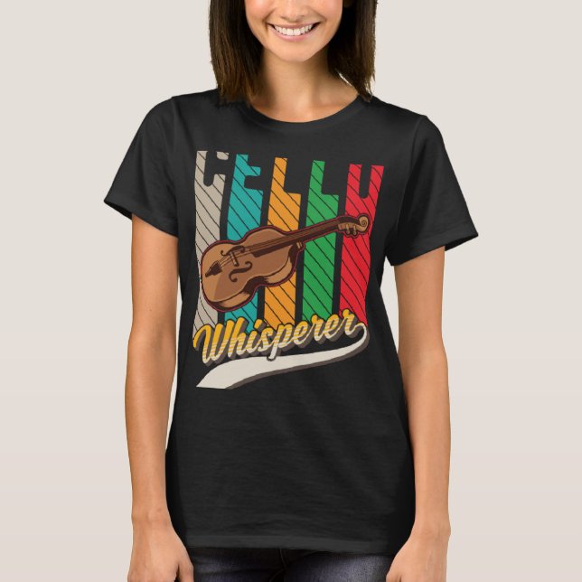 Camiseta Cello Whisperer Cello Player Cellist (Anverso)