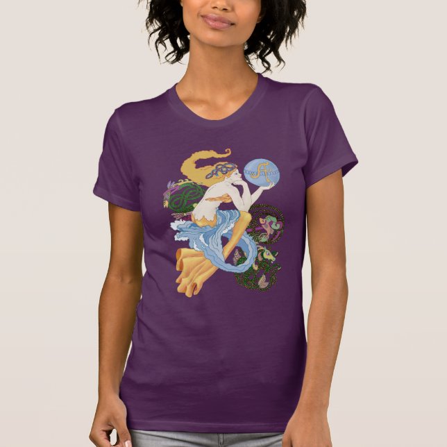 Camiseta Celtic "A " para la sirena del acuario (Anverso)