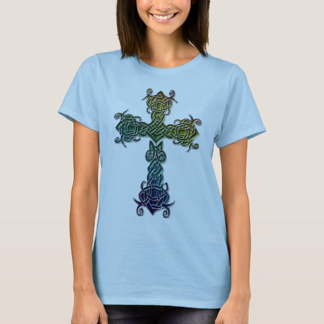 Camiseta Celtic De Colores Cross (Anverso)