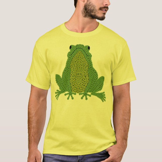 Camiseta Celtic Frog - Green (Anverso)