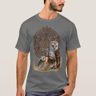 Camiseta Celtic Knot Owl
