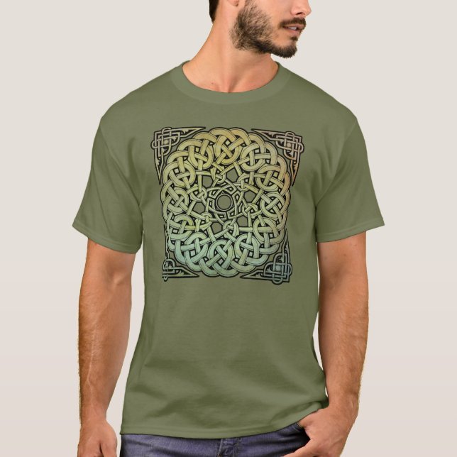 Camiseta Celtic Knotwork Mandala (Anverso)