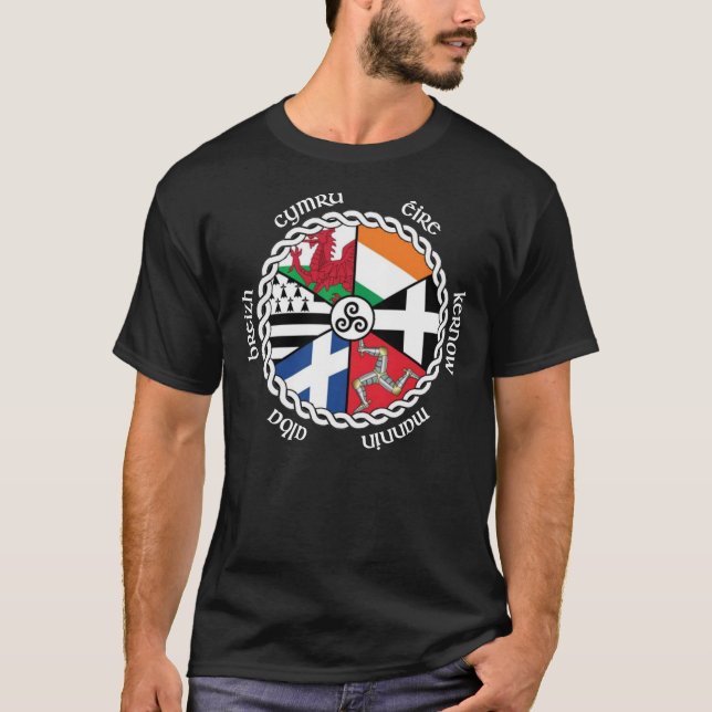 Camiseta Celtic Nations Flags Essential T-Shirt (Anverso)