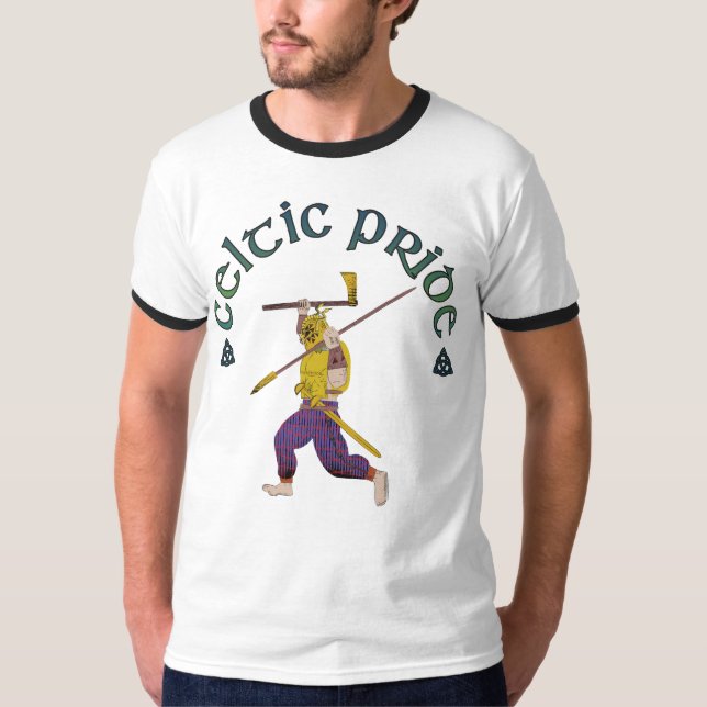 Camiseta Celtic Pride Shirt Celtic Warrior  (Anverso)