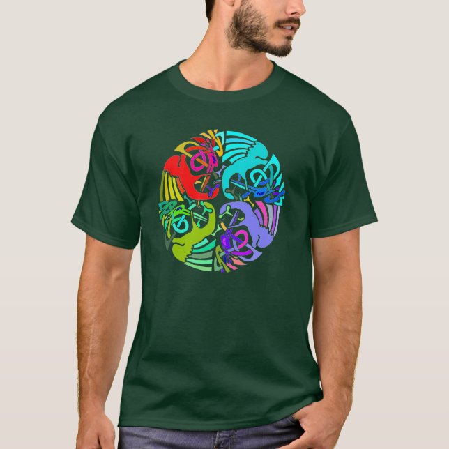 Camiseta céltica de los caballos (Anverso)