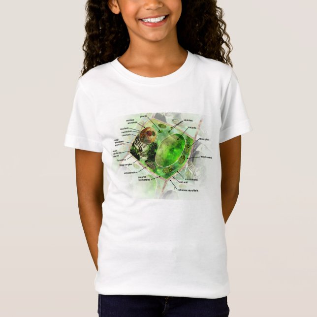 Camiseta Célula de la planta (Anverso)
