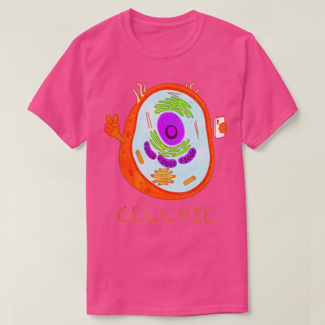 Camiseta Celular Selfie Science Costume Funny Hallowee (Diseño del anverso)