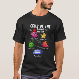 Camiseta Células Del Sistema Inmunológico Biología Células