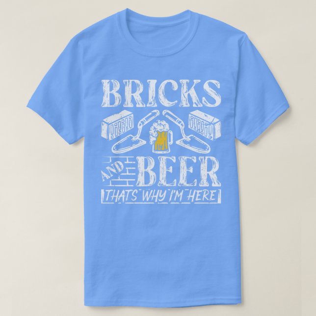 Camiseta Cement Mason Concrete Tools Bricklayer (Diseño del anverso)