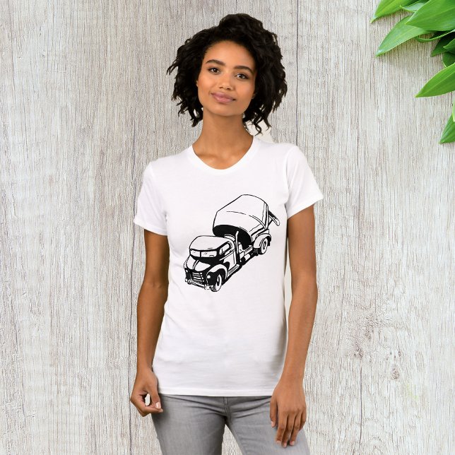 Camiseta Cement Truck Womens T-Shirt (Subido por el creador)