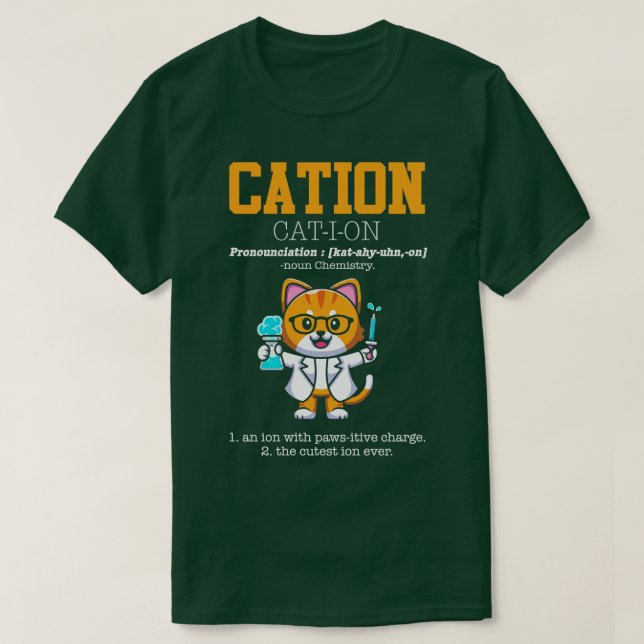 Camiseta Cementación de Química Patrocinadora (Diseño del anverso)